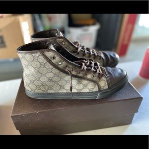 GUCCI HIGH TOP SNEAKERS